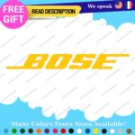 Fits Bose Decals Stickers Headphone Vinyl Speaker Audio Car Music Stereo Sound - Image 3