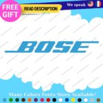 Fits Bose Decals Stickers Headphone Vinyl Speaker Audio Car Music Stereo Sound - Image 24
