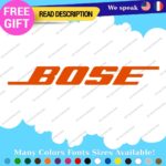 Fits Bose Decals Stickers Headphone Vinyl Speaker Audio Car Music Stereo Sound - Image 7
