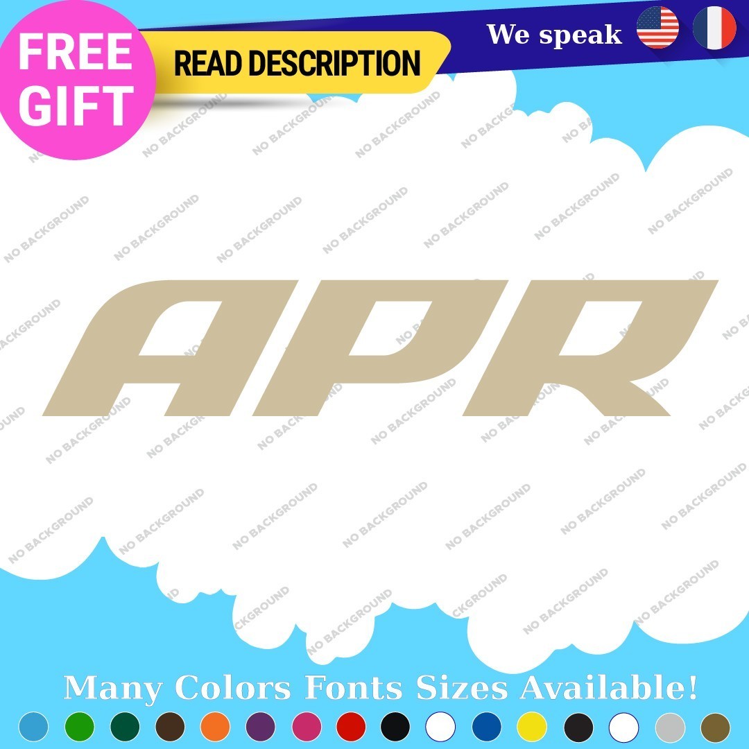 Fits APR Performance Decals Stickers Vinyl Stage III Tuning JDM Motorsport ABS - Image 26