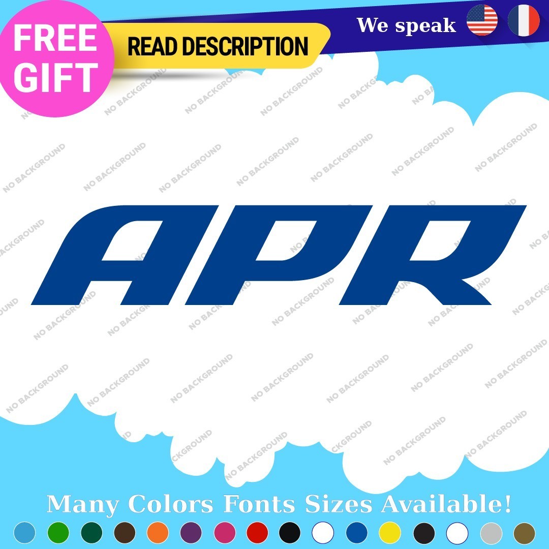Fits APR Performance Decals Stickers Vinyl Stage III Tuning JDM Motorsport ABS - Image 27