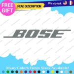 Fits Bose Decals Stickers Headphone Vinyl Speaker Audio Car Music Stereo Sound - Image 27