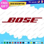 Fits Bose Decals Stickers Headphone Vinyl Speaker Audio Car Music Stereo Sound - Image 31
