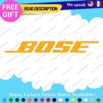 Fits Bose Decals Stickers Headphone Vinyl Speaker Audio Car Music Stereo Sound - Image 28