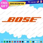 Fits Bose Decals Stickers Headphone Vinyl Speaker Audio Car Music Stereo Sound - Image 33