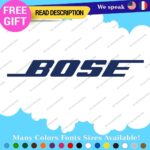Fits Bose Decals Stickers Headphone Vinyl Speaker Audio Car Music Stereo Sound - Image 35