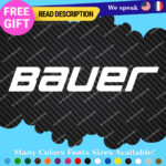 Fits Bauer Hockey CCM Large Decal Sticker Vinyl Classic Vintage Helmet Ice Skate - Image 3