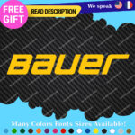 Fits Bauer Hockey CCM Large Decal Sticker Vinyl Classic Vintage Helmet Ice Skate - Image 4