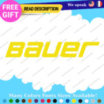 Fits Bauer Hockey CCM Large Decal Sticker Vinyl Classic Vintage Helmet Ice Skate - Image 7