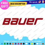 Fits Bauer Hockey CCM Large Decal Sticker Vinyl Classic Vintage Helmet Ice Skate - Image 8