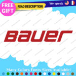 Fits Bauer Hockey CCM Large Decal Sticker Vinyl Classic Vintage Helmet Ice Skate - Image 9