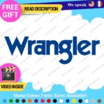 Fits Wrangler Decals Stickers Vinyl  Rubicon Fender Side Hood JL Sahara Letter - Image 14