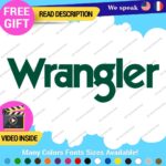 Fits Wrangler Decals Stickers Vinyl  Rubicon Fender Side Hood JL Sahara Letter - Image 25