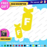 Joker JDM King Decals Stickers Vinyl Funny Crow Drift Racing Bomb Lowered - Image 4