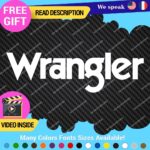 Fits Wrangler Decals Stickers Vinyl  Rubicon Fender Side Hood JL Sahara Letter - Image 27