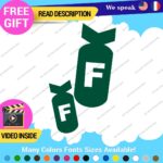 Joker JDM King Decals Stickers Vinyl Funny Crow Drift Racing Bomb Lowered - Image 26