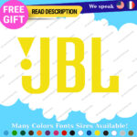 Fits JBL Speaker Decals Stickers Vinyl Bluetooth Headphone Earbuds Boombox Music - Image 27