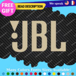 Fits JBL Speaker Decals Stickers Vinyl Bluetooth Headphone Earbuds Boombox Music - Image 29