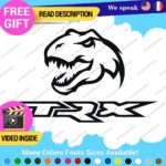 Fits TRX Dinosaur Left T-Rex side Decal Sticker Vinyl Side Truck Bed 1500 2500