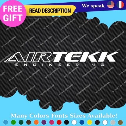 Fits Airtekk Engineering Sticker Decal Air Tekk Manifoil Ride Kit