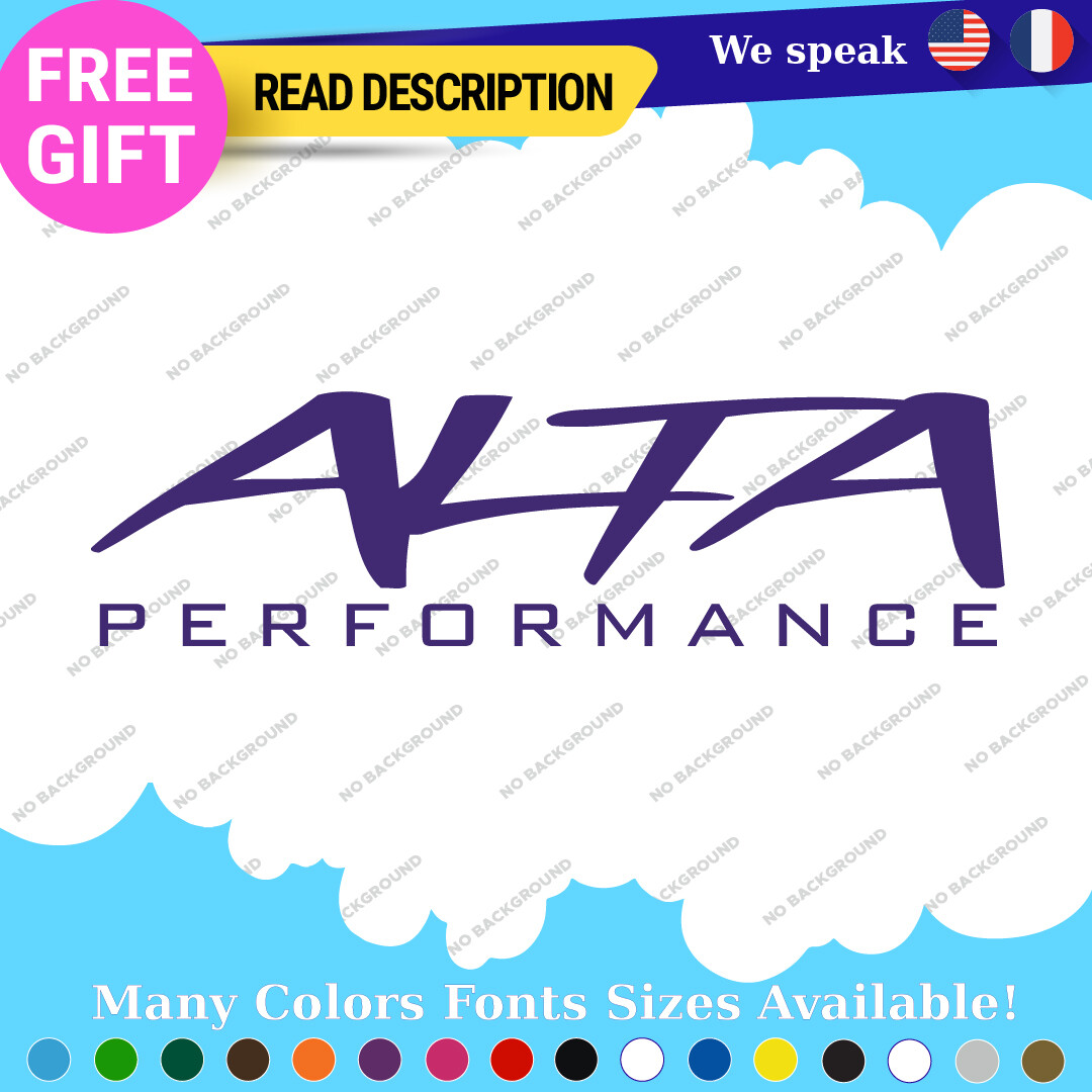 Fits Alta Performance Sticker Vinyl Decal Mini Cooper Clubman Intake Air Cooler 297353876564 Fits Alta Performance Sticker Vinyl Decal Mini Cooper Clubman Intake Air cooler - Image 1