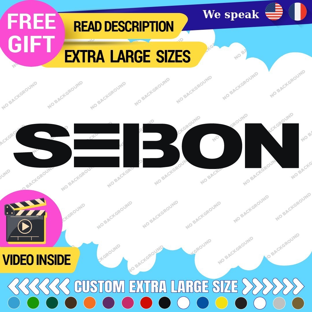 Fits Sebon Carbon Stickers Decal Vinyl JDM Kit Hood Bumper Spoiler Fender Door 297556758764 Fits Sebon Carbon Stickers Decal Vinyl JDM Kit Hood Bumper Spoiler Fender Door - Image 1