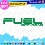 Fit Fuel Off Road Decall Sticker Vinyl Rim Wheels Mag Truck All Drive AWD Ring - Image 13