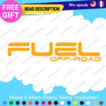 Fit Fuel Off Road Decall Sticker Vinyl Rim Wheels Mag Truck All Drive AWD Ring - Image 22