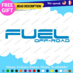 Fit Fuel Off Road Decall Sticker Vinyl Rim Wheels Mag Truck All Drive AWD Ring - Image 9