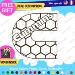 Fits Cummins Diesel D Decals Stickers Vinyl Engine Trucks Generator Turbo  Power - Image 21