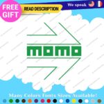 Fits Momo italy Wheels Steering Decals Stickers Vinyl Racing Corse Rally Rims - Image 13