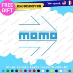 Fits Momo italy Wheels Steering Decals Stickers Vinyl Racing Corse Rally Rims - Image 21