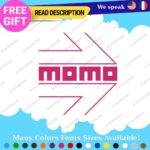 Fits Momo italy Wheels Steering Decals Stickers Vinyl Racing Corse Rally Rims - Image 5