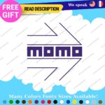 Fits Momo italy Wheels Steering Decals Stickers Vinyl Racing Corse Rally Rims - Image 7