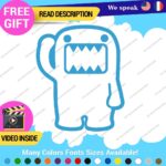 Domo Kun Monster Peeking Fun Decal Sticker Vinyl Illest Drift Dub Turbo JDM Car - Image 25