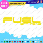 Fit Fuel Off Road Decall Sticker Vinyl Rim Wheels Mag Truck All Drive AWD Ring - Image 26