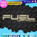 Fit Fuel Off Road Decall Sticker Vinyl Rim Wheels Mag Truck All Drive AWD Ring - Image 28