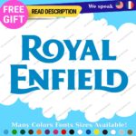 Fits Royal Enfield Decals Stickers Vinyl Moto Bike Tank Motorcycle Vintage Old - Image 12