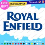 Fits Royal Enfield Decals Stickers Vinyl Moto Bike Tank Motorcycle Vintage Old - Image 13