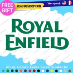 Fits Royal Enfield Decals Stickers Vinyl Moto Bike Tank Motorcycle Vintage Old - Image 14