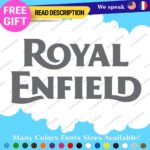 Fits Royal Enfield Decals Stickers Vinyl Moto Bike Tank Motorcycle Vintage Old - Image 18