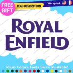 Fits Royal Enfield Decals Stickers Vinyl Moto Bike Tank Motorcycle Vintage Old - Image 9