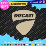 Fits Ducati Stickers Decals Vinyl  Moto Bike Monster Fuel Tank Motorcycle Corse - Image 29