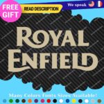 Fits Royal Enfield Decals Stickers Vinyl Moto Bike Tank Motorcycle Vintage Old - Image 29