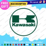 Fits Kawasaki Decals Stickers Vinyl Moto Bike Vintage Motocross Team Cafe Racing - Image 11
