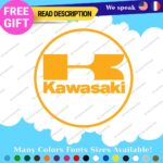 Fits Kawasaki Decals Stickers Vinyl Moto Bike Vintage Motocross Team Cafe Racing - Image 12