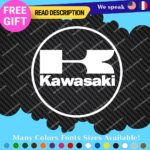 Fits Kawasaki Decals Stickers Vinyl Moto Bike Vintage Motocross Team Cafe Racing - Image 13