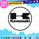 Fits Kawasaki Decals Stickers Vinyl Moto Bike Vintage Motocross Team Cafe Racing - Image 16