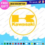 Fits Kawasaki Decals Stickers Vinyl Moto Bike Vintage Motocross Team Cafe Racing - Image 17