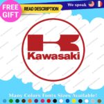 Fits Kawasaki Decals Stickers Vinyl Moto Bike Vintage Motocross Team Cafe Racing - Image 20